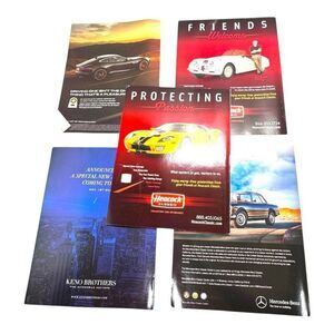 Lot 5 Car Magazines Hemmings Sports Exotic Car Road Track Shelby Alfas Spiders